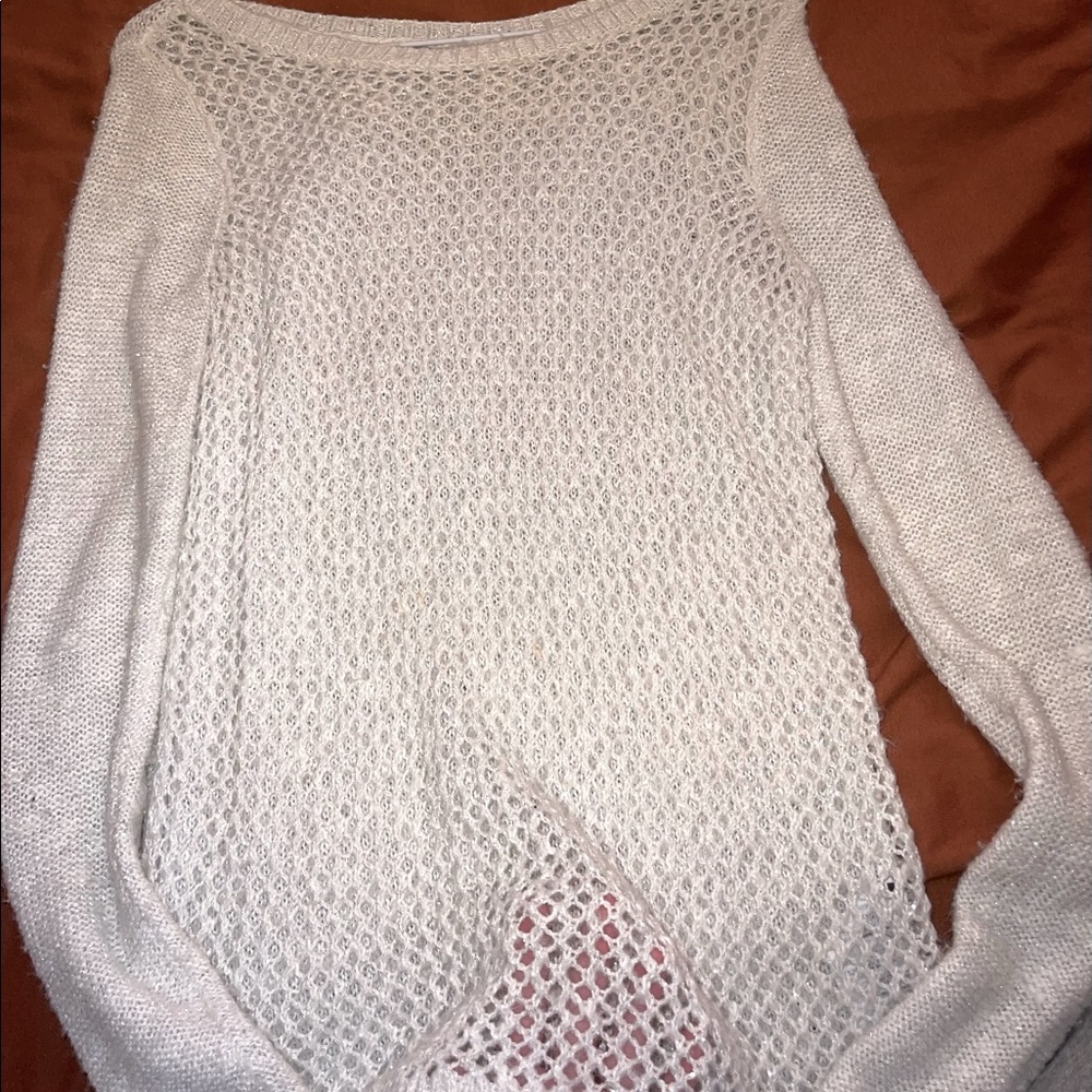 XS Gilly Hicks White Sweater